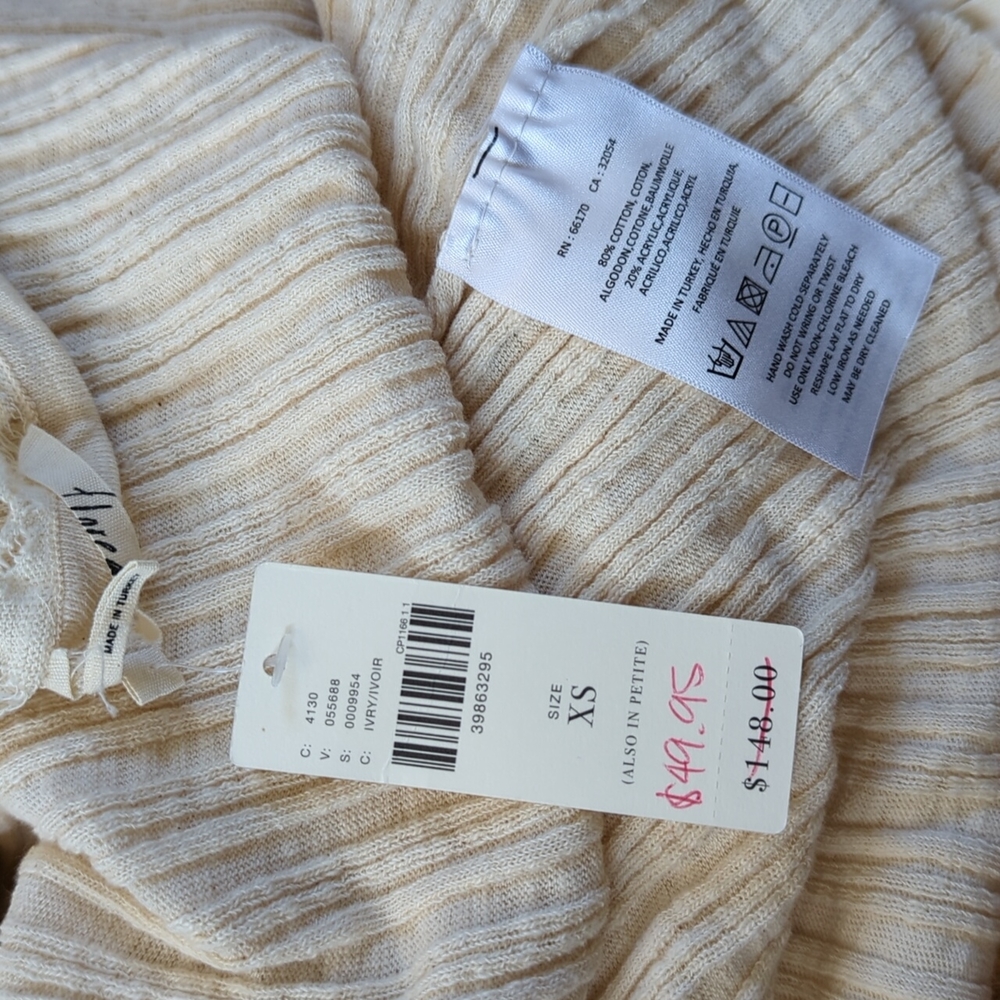 NWT Anthropologie Floreat bell sleeve sweater dress size XS - Picture 11 of 12